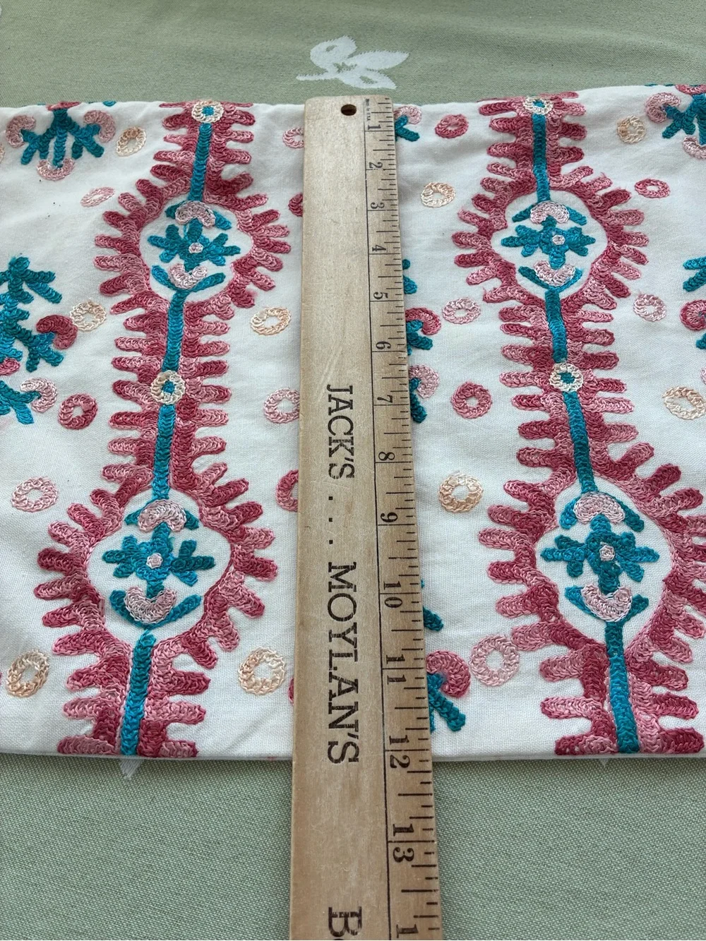 Ballard Designs Suzanne Kasler Elba Embroidered Lumbar Pillow Covers set of 2
